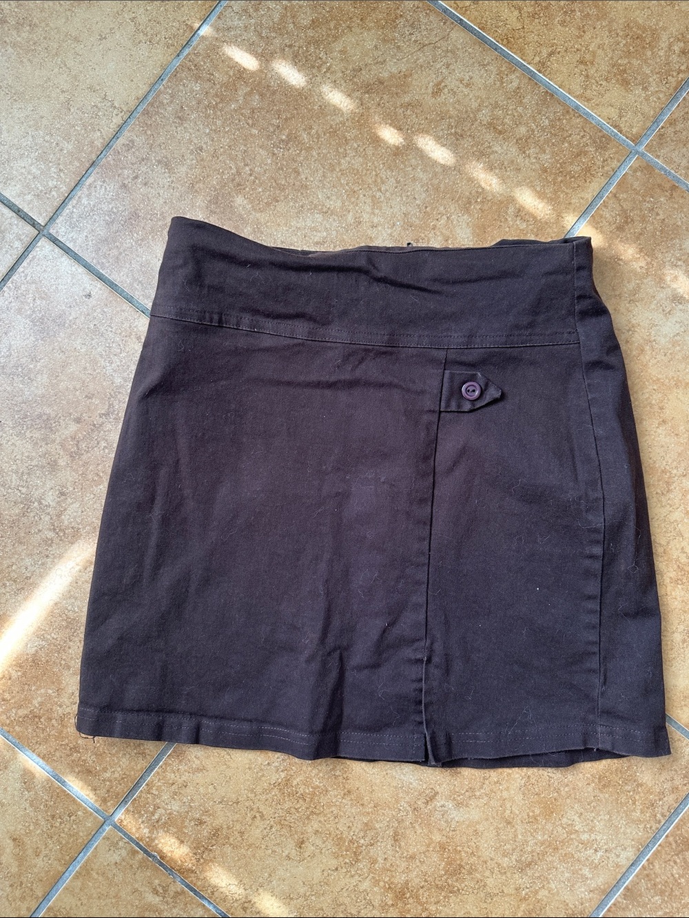 Brown skirt